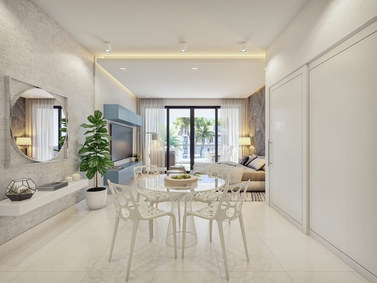 Unidades desde 51 m² hasta más de 230 m², con diseños pensados para maximizar luz, ventilación y funcionalidad.